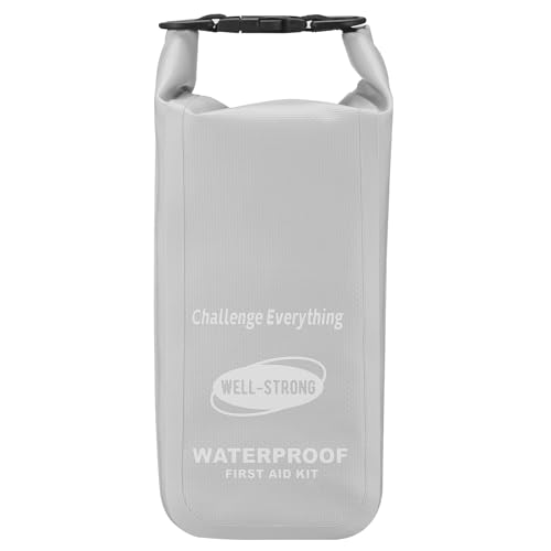 Waterproof First Aid Kit for Boat Marine Roll Top Dry Bag Light Grey - color: Ws011-lightgrey