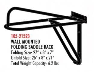 Seny Wall Folding Saddle Rack 26"X 8"X 21"