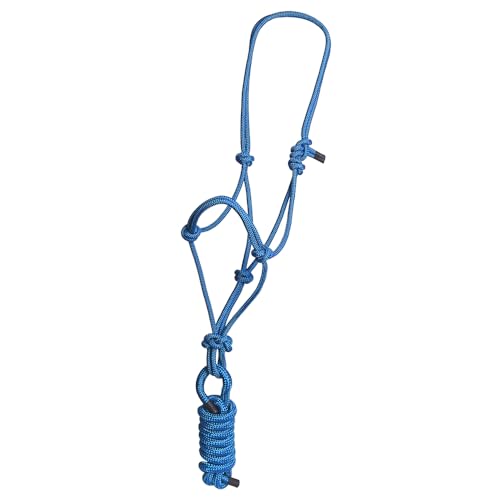 HILASON Western Nylon Lead Rope Halter Horse Size 8 Ft - color: Turquoise