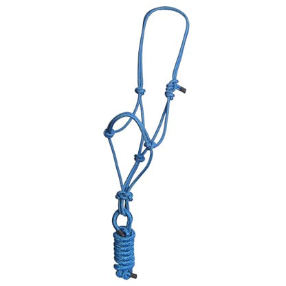 HILASON Western Nylon Lead Rope Halter Horse Size 8 Ft - color: Turquoise