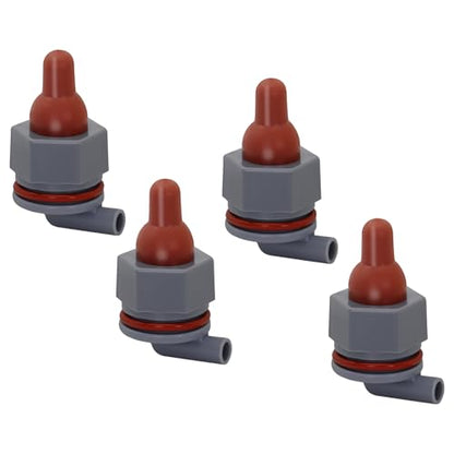 Lamb Nipple Goat Teat with Fix Base for Feeding Milk Bucket Livestock Animal Farming Tool (4pcs Nipples with with Fixed Base) - size: 1 Count (Pack of 4)