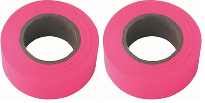 IRWIN Flagging Tape, 150-foot | Glo-Pink | Pack of 2 | Model 65603 - size: 150 Foot (Pack of 2)