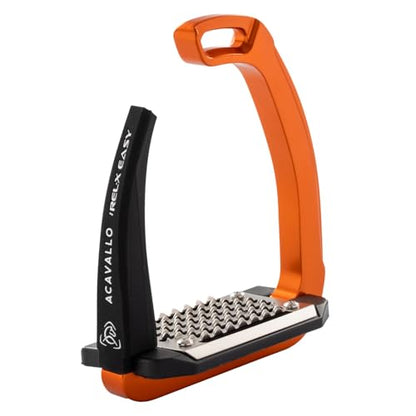 Acavallo Rel-X Easy Stirrups - color: Orange