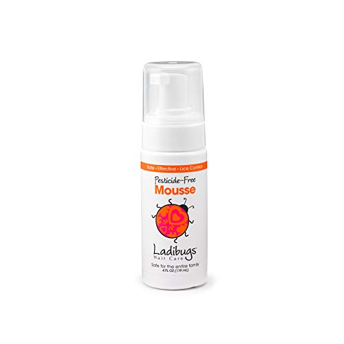 Ladibugs Lice Nit Removal Mousse 4 oz | Professional Foaming Formula - style: Mousse, 4oz