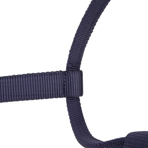 Shires ARMA Adjustable Nylon Halter - color: Navy, size: Full