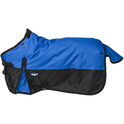 Tough 1 600D Waterproof Poly Miniature Turnout Blanket - color: Royal Blue, size: 36"