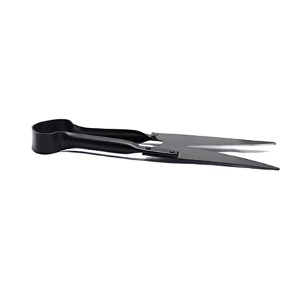 Hand Shears For Sheep Shearing, Single Bow Heavy Duty Onion/sheep Shear For Alpaca, Pet Horse Dog Shearing, 6.1-inch Carbon Steel Blade, (Black Coated)