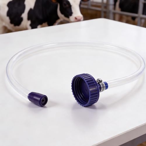 Calf Feeding Tube Lamb Nursing Hose Flexible Plastic Cow Feeding Tube for Goat Sheep Newborn Livestock 21.65 in Dosing Hose for Milk and Liquid