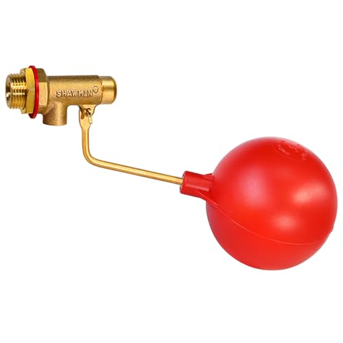 Pool Auto Fill Float Valve 3/8", Brass Water Level Valve for Pool & Pond