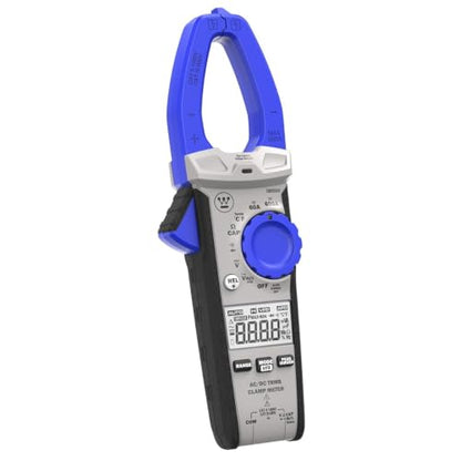 Westinghouse True RMS Digital Auto-Ranging 6000 Counts Clamp Meter, Current to 600 A, AC/DC Voltage to 1000 V, Resistance and Continuity, with Relative Mode and VFD, Incl. Case and 2 Year Warranty