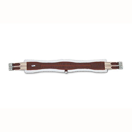 Passport Brown English Contoured Girth - size: 54