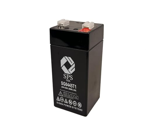 Raion Power 4V 4.5Ah Compatible Replacement Rechargeable AGM Battery for American FarmWorks ASB2 Solar Fence Energizer
