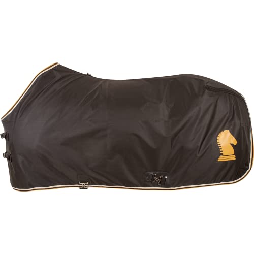 Classic Equine Classic Stable Sheet with Open Front, Black, Medium (CENS22BKM) - color: Black, size: M