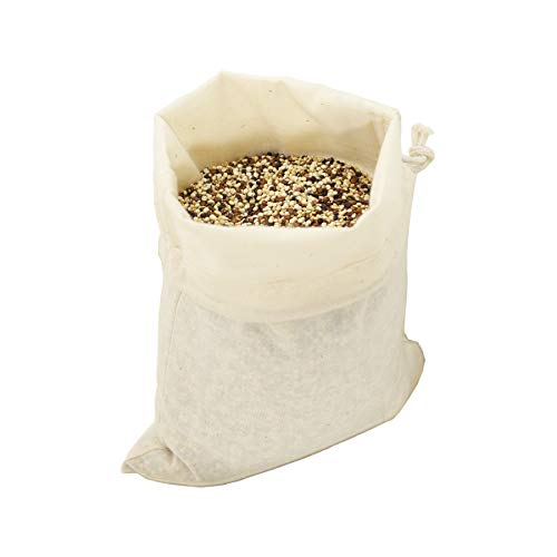 Simple Ecology Reusable Grocery Produce Shopping and Storage Bags, Organic Cotton Muslin, XSmall 3 pack - size: XSmall (6"x9") - 3 Pack