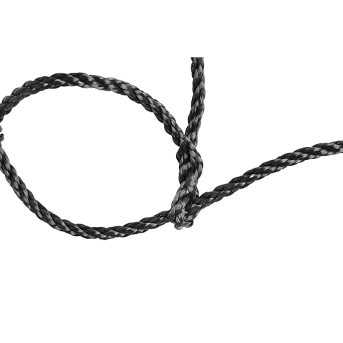 Weaver Leather Black Poly Rope Calf Halter