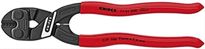 KNIPEX - 71 01 200 Tools - CoBolt Compact Bolt Cutter (7101200), 8-Inch | High Leverage Bolt Cutter - Heavy-Duty Chrome Vanadium Steel, Made in Germany - size: 8-Inch