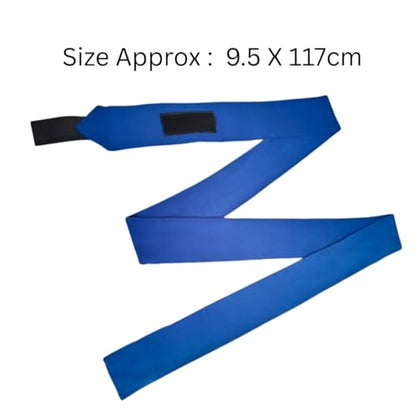 Horse Leg Bandage/Horse Leg wrap (Set of 4) Red, Blue, Navy Blue, and Black (Blue) - color: BLUE