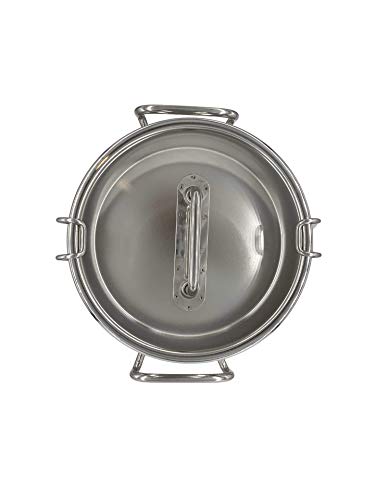 Stainless Steel(304 Grade) Milk, Maple Syrup Transport Cans, Sealed Lid & Optional Spigot (20 Liter (5.3 Gal.), Container Only) - color: Container Only, size: 20 Liter (5.3 Gal.)