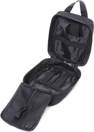 Tactical Pet First Aid Pouch, Nylon Construction, Multiple Pockets, 5.9x8.3x4.3 inches