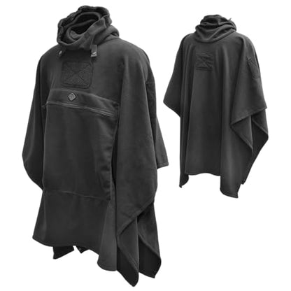 HAZARD 4 Fleece Poncho, Ultra-Plush Wearable Blanket for Home, Camp, Vehicle & Outdoor Use, Cold-Weather Insulation, PonchoVilla Layering System Compatible
