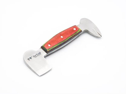 Clinch Cutter and Pritchel Tool Combo – Professional Farrier Hoof Nail Clinch Cutter Durable Construction Satin Stainless Steel, Heavy Duty - color: Heavy Duty