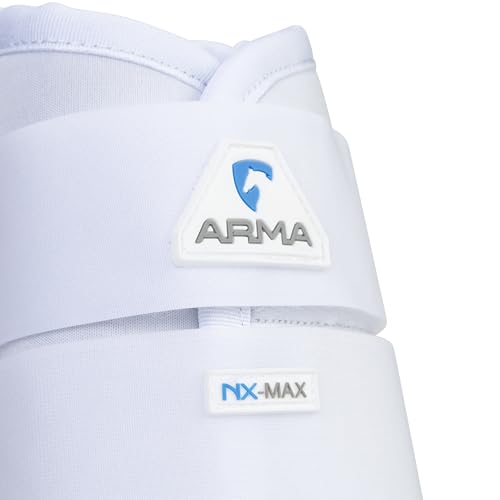 Shires ARMA NX-MAX Brushing Boots - color: White, size: Full