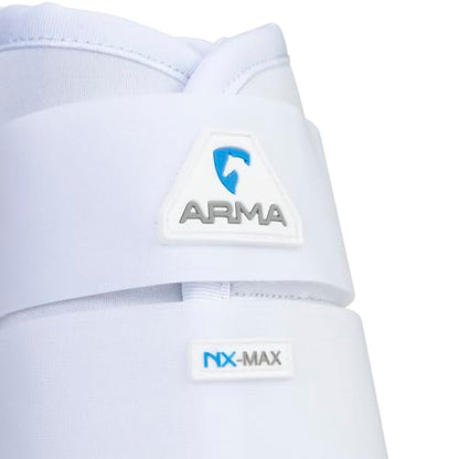 Shires ARMA NX-MAX Brushing Boots - color: White, size: Full