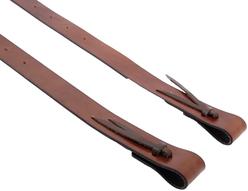 Jeereal Western Saddle Rear Flank Billet, Leather Replacement Strap