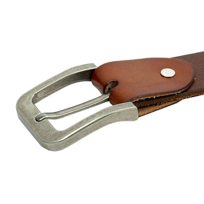 1.5"(38mm-40mm) Belt Buckle Men Replacement Buckle Heavy Duty - color: Antique Silver