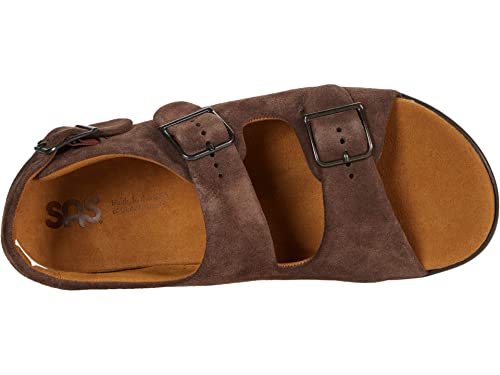 SAS Women's Relaxed Heel Strap Sandal | Comfort Sandals - color: Teddy, size: 6 Narrow