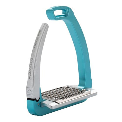 Acavallo Rel-X 180 Stirrups - color: Blue
