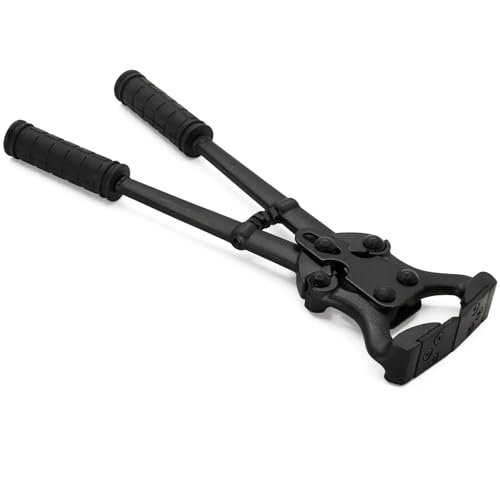 Stainless Steel Functional Cow Hoof Trimmer Pliers, Horse Hoof Nail Remover Tool, WearResistant Durable Hoof Nipper for Cattle Horses Goats Sheep Farm Livestock Veterinary Tool Equipmen (16.7in)