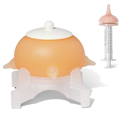 Doggiema Puppy Milk Feeder Nipple Puppy Bottle Puppy's feeders - size: S size for Toy/Small Breed Puppy