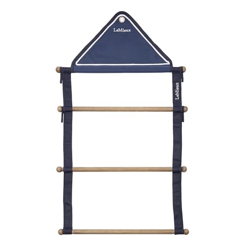 LeMieux Show Blanket Hanging Rack - Create Your Show Stable Set Up - Black - color: Black