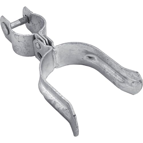 Heavy Duty Fork Latch (Bolt in) 1-5/8" x 2-7/8" Galvanized Pressed Steel - color: GALVANIZED, size: 1-5/8" x 2-7/8"