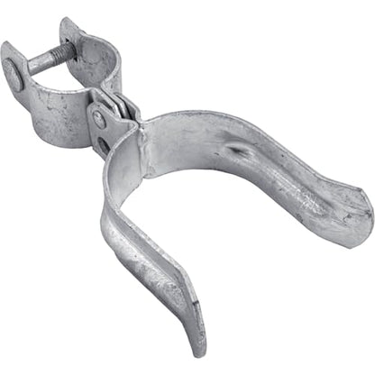Heavy Duty Fork Latch (Bolt in) 1-5/8" x 2-7/8" Galvanized Pressed Steel - color: GALVANIZED, size: 1-5/8" x 2-7/8"