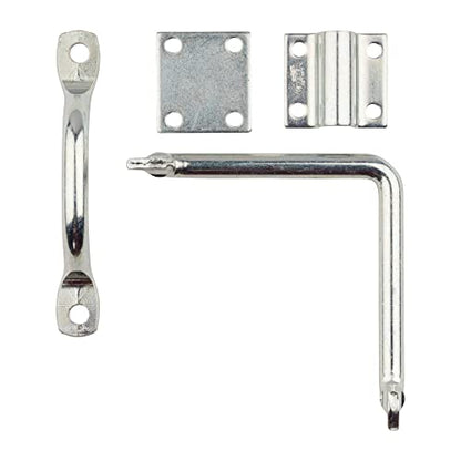 National Hardware N156-042 V13B Door and Gate Latch in Zinc plated - size: 1 Count (Pack of 1), style: Retail Packaging