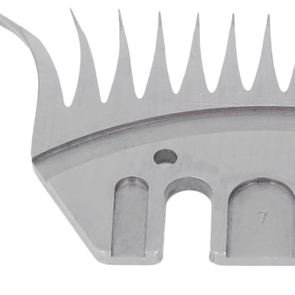 Sheep Shears Blade, 7mm Teeth Spacing High Carbon Steel Wool Clipper Cutter, Trimmer Replacement for Sheep Goat Llama Thick Fur Fine Wool Grooming
