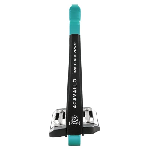 Acavallo Rel-X Easy Stirrups - color: Sky Blue