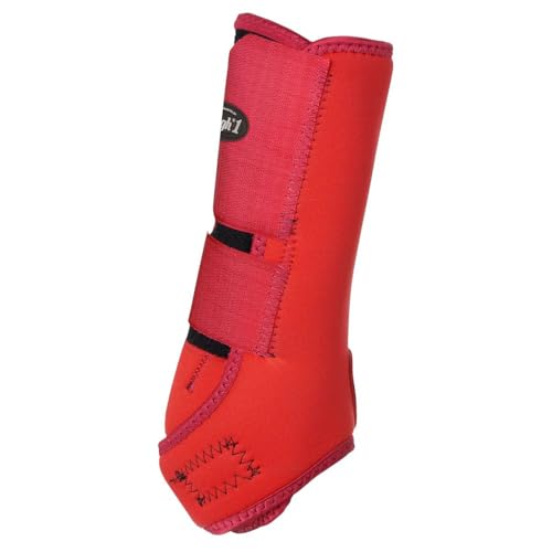 Tough1 Economy Sport Boots Front - Purple - color: Red