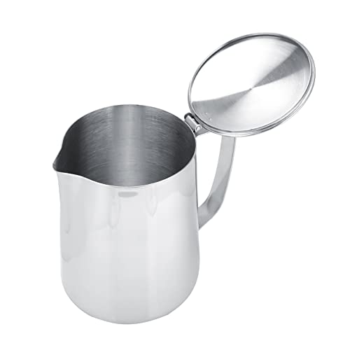 Espresso Accessories,Milk Frothing Pitcher,Milk Pitcher,Milk Frother and Steamer,Frothing Pitcher,Coffee Steaming Pitcher Milk Frothing Mug with Lid 1500mL