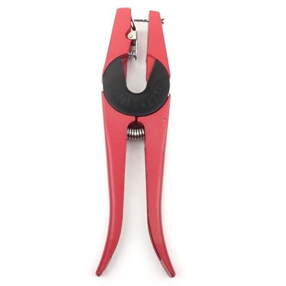 Aluminum Alloy Ear Tag Applicator Plier – Ergonomic Livestock Tagger for Pigs, Sheep, Goats with Non-Slip Grip and Quick-Release Needle