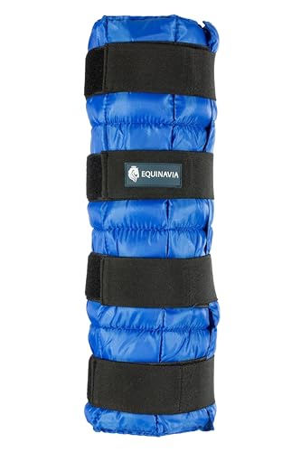 Equinavia Cool Relief Therapy Equine Ice Boots for Horses-Gel Cooling Wraps - color: Royal Blue