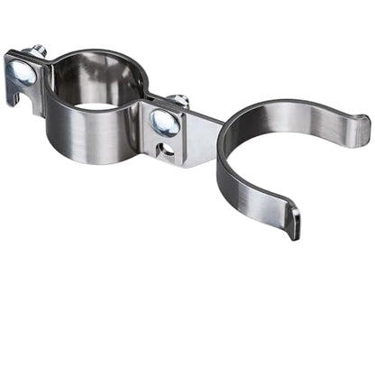 Heavy Duty Stainless Steel 1-7/8" x 2-3/8" Chain Link Fence Gate Fork Latch with Hole for Padlock（Fit 1 7/8" Gate Frame） 1Pack - size: 1-7/8''x2-3/8''-1P