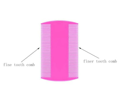 5 PCS Flea Lice Combs Grooming Fine Tooth Hair Combs for Dogs Cats