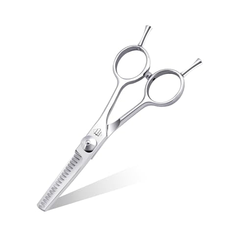 Dog Grooming Scissors: 4.75" Pet Thinning Shears Made Of Advanced Stainless Steel Alloy for Trimming Dogs Cats and Other Pets Face and Paws - style: Thinning