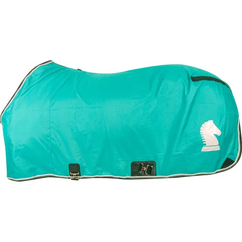 Classic Equine Closed Front Stable Sheet for Horses Turquoise XS