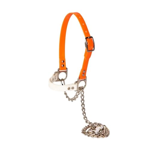 SULLIVAN'S Next Level Sheep & Goat Halter (Orange/White) - color: Orange/White