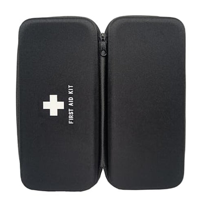 First Aid Hard Case Empty First Aid Hard Case First Aid EVA Medicine Red Medical Bag for Home Health Emergency Pets Dog First Responder Camping Outdoors (Rectangle 10.4x4.7x2.4”) - size: Rectangle 10.4x4.7x2.4”