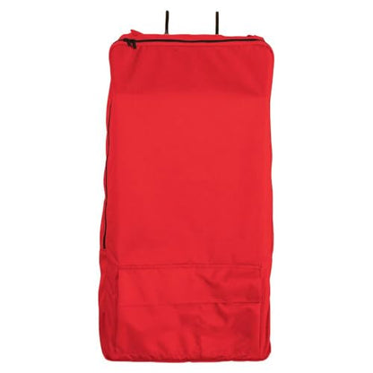 Schneiders 3 Hook Portable Tack Rack Case II | 600 Denier Polyester with Teflon Coating | Holds Halters & Bridles for Shows - color: Red